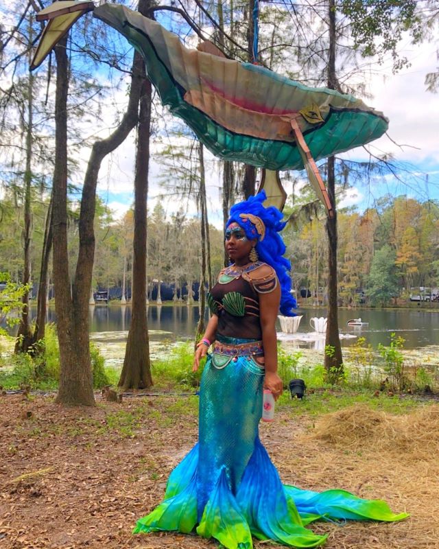 Halloween mermaid