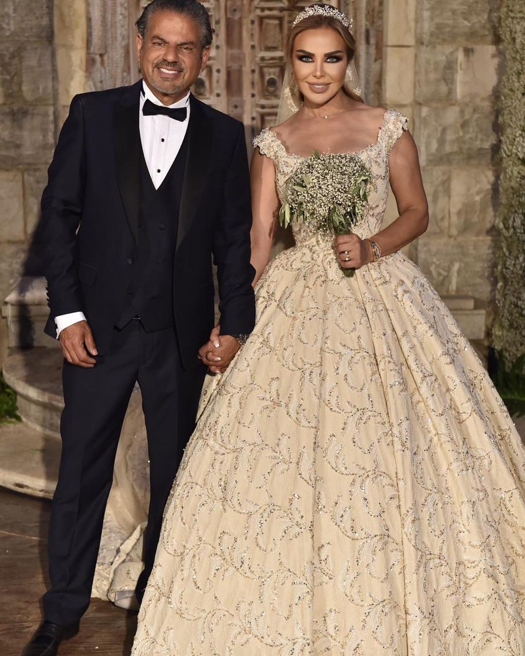 Rola Saad Yahya Khader wedding