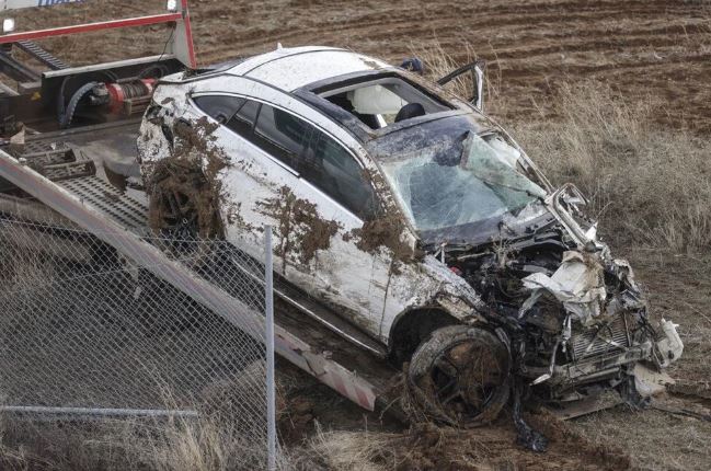 Ahmet Çalık, hayatını kaybettiği trafik kazasının ardından otomobili parçaladı