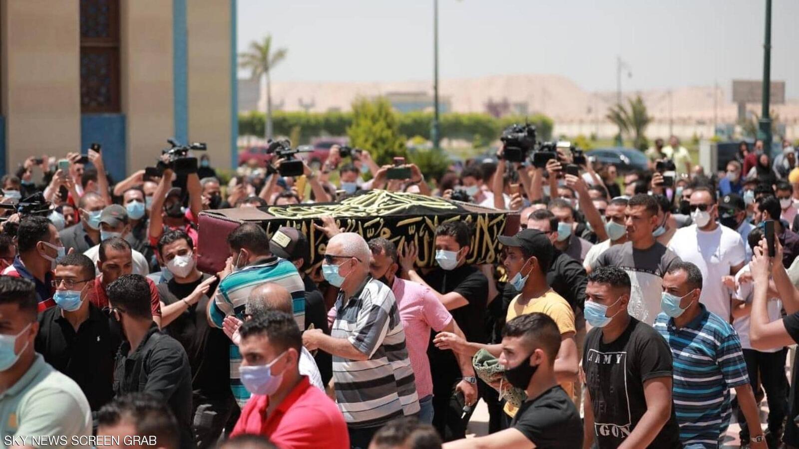 Samir Ghanem funeral
