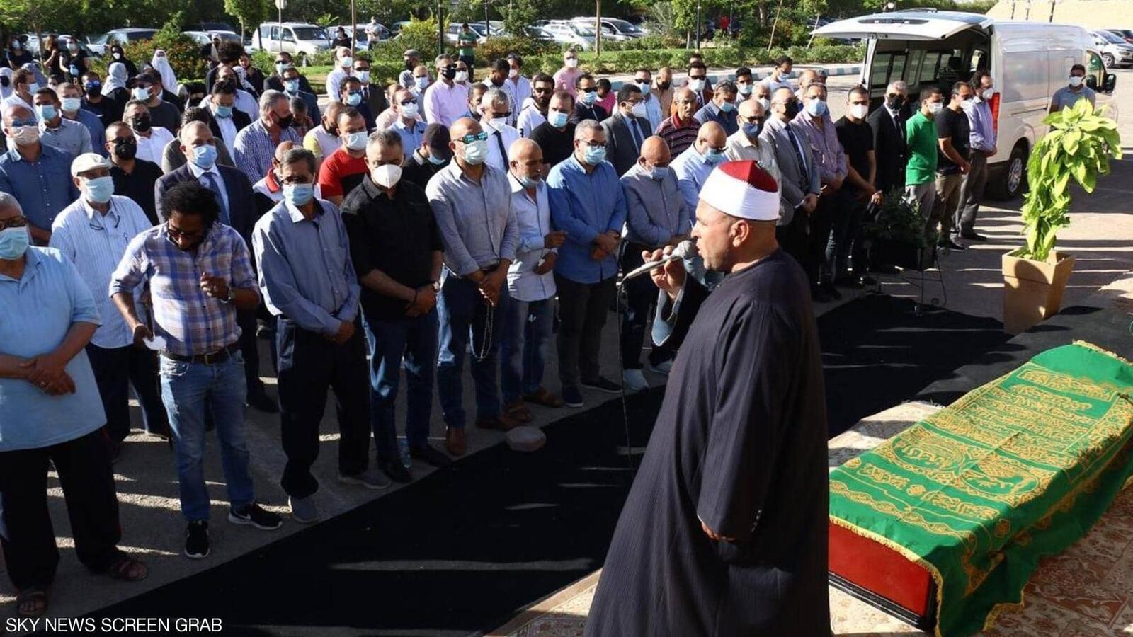 Samir Ghanem funeral