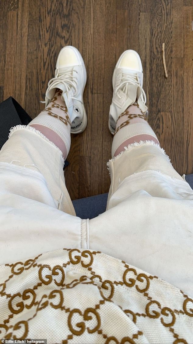 Billie Eilish feet