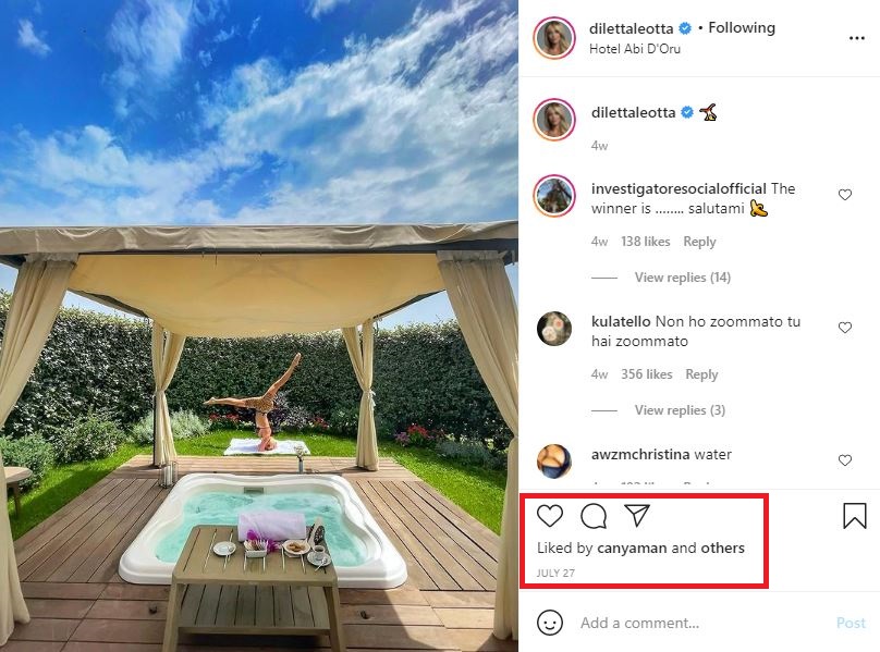 Can Yaman Stopped Liking Diletta Leotta's Pictures on Instagram