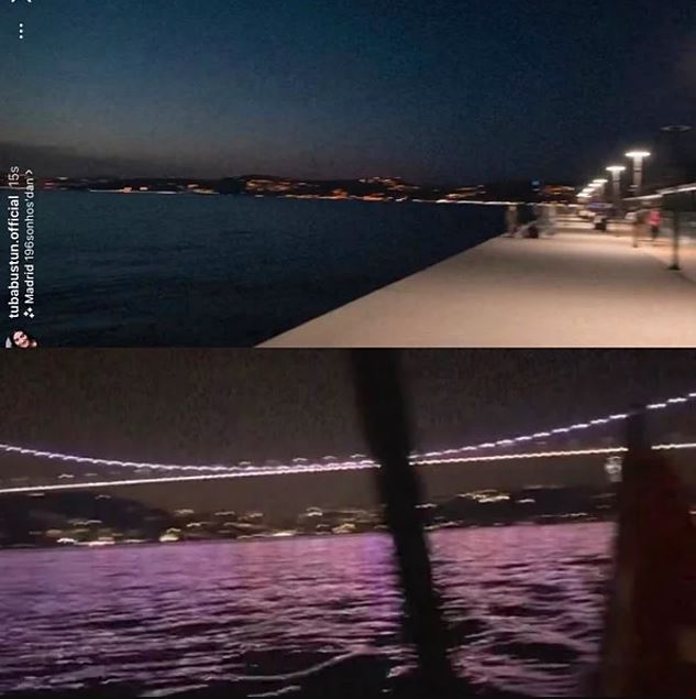 Tuba Büyüküstün Murat Boz Bosphorus Aşk love rumors 