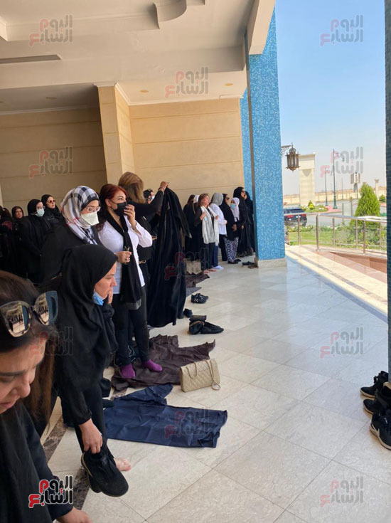 Dalal Abdel Aziz Funeral
