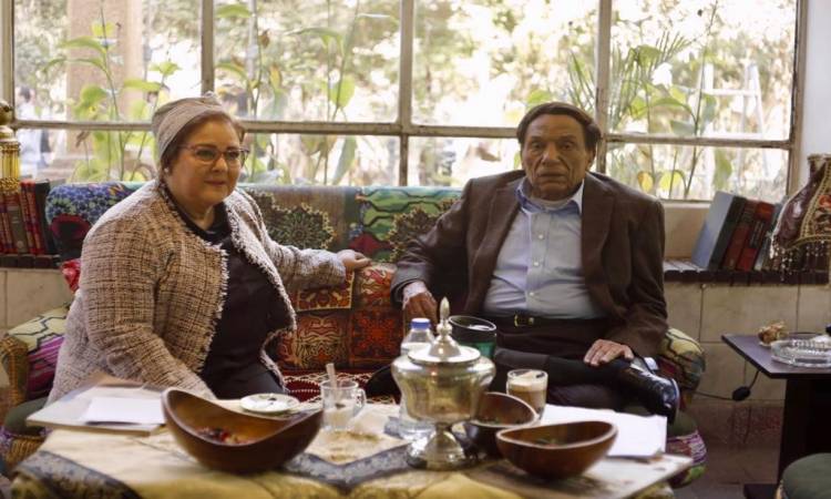 adel imam with dalal abdel aziz