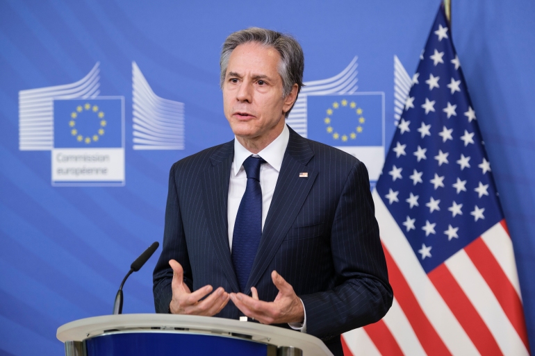 ""وزير الخارجية الأمريكي أنتوني بلينكين