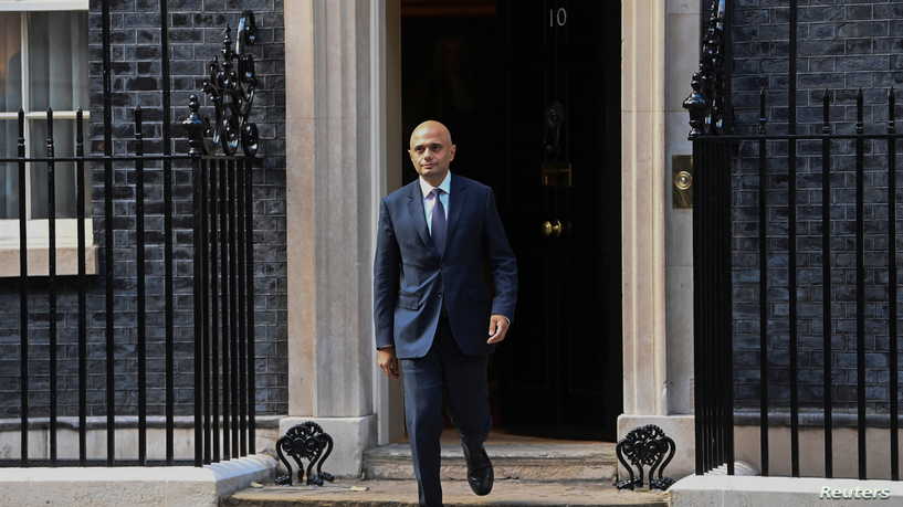 ""وزير الصحة البريطاني ساجد جاويد