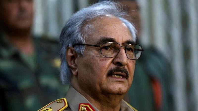 ""القائد العام للجيش الوطني الليبي المشير خليفة حفتر