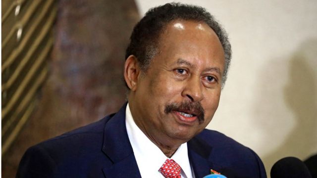 ""رئيس الوزراء المعزول عبدالله حمدوك