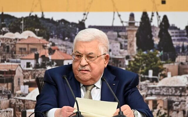 ""الرئيس الفلسطيني محمود عباس