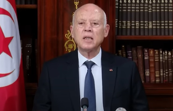 ""الرئيس التونسي قيس سعيد