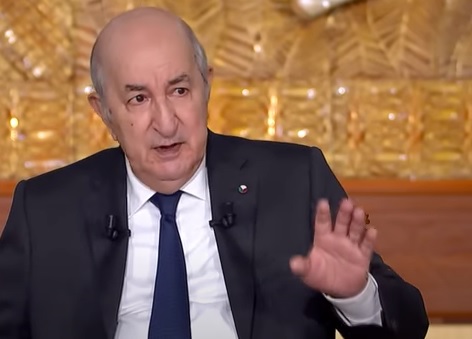 ""الرئيس الجزائري عبد المجيد تبون