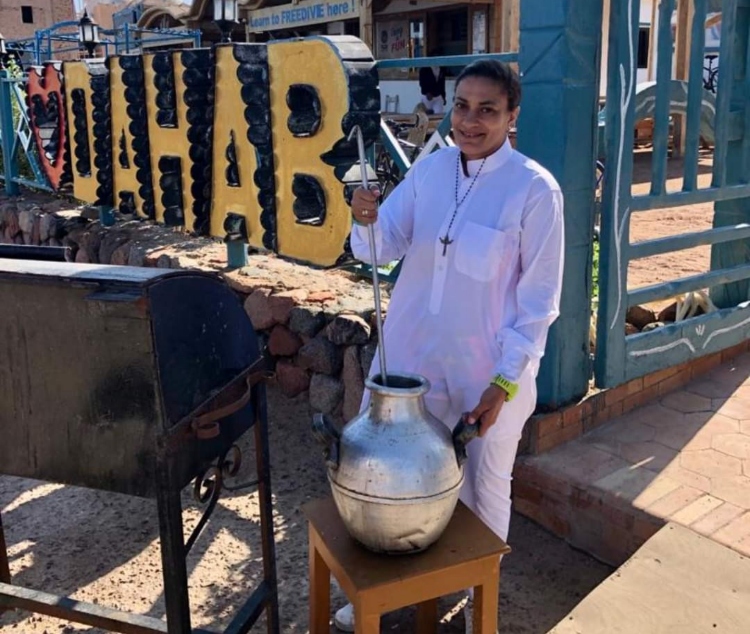 "أول مسحراتية قبطية في مصر"