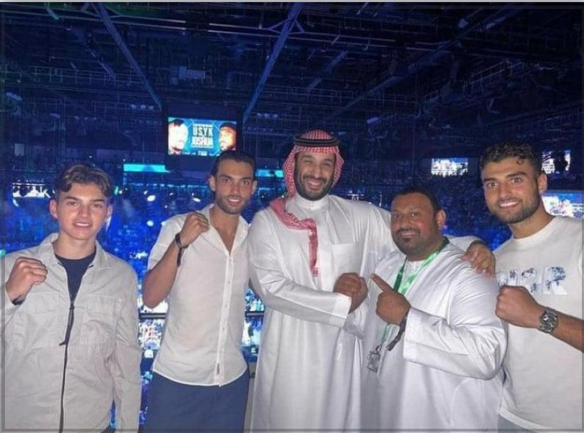 ولي العهد مع نسيم حميد
