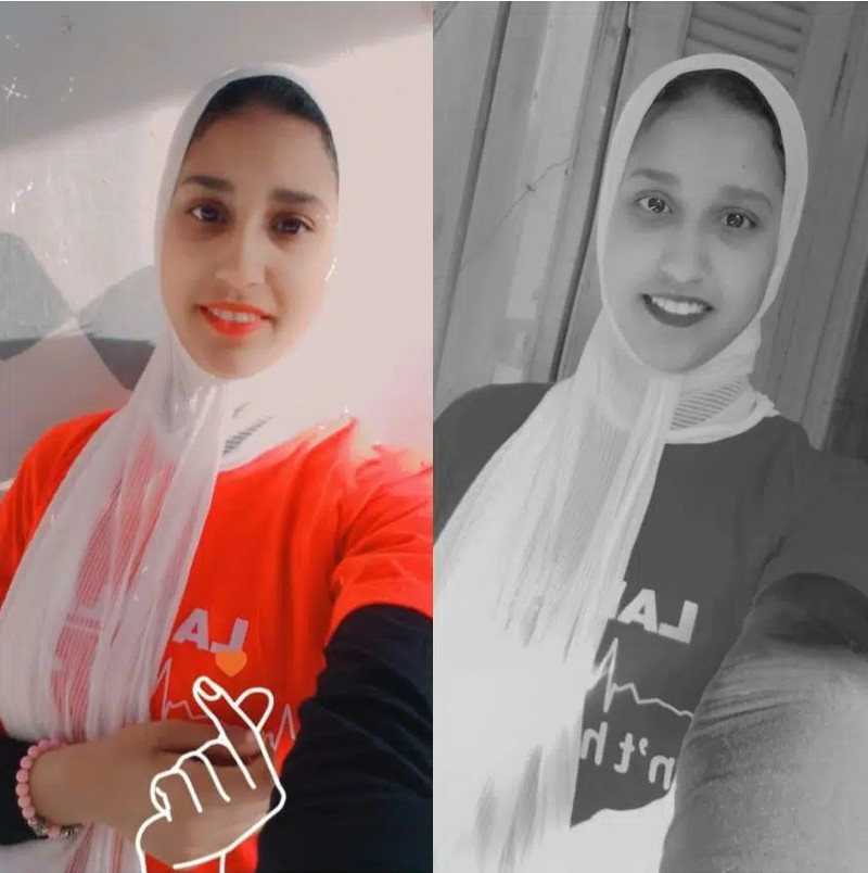 الطالبة أماني الجزار