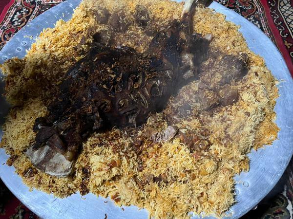 "ذبح مهر وسلخه وطهي لحمه في السعودية"