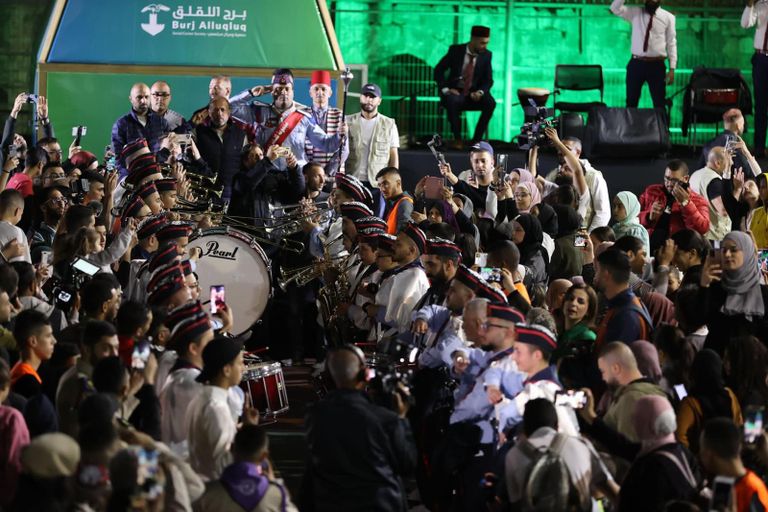 مدينة القدس تضيء فانوسها الكبير 