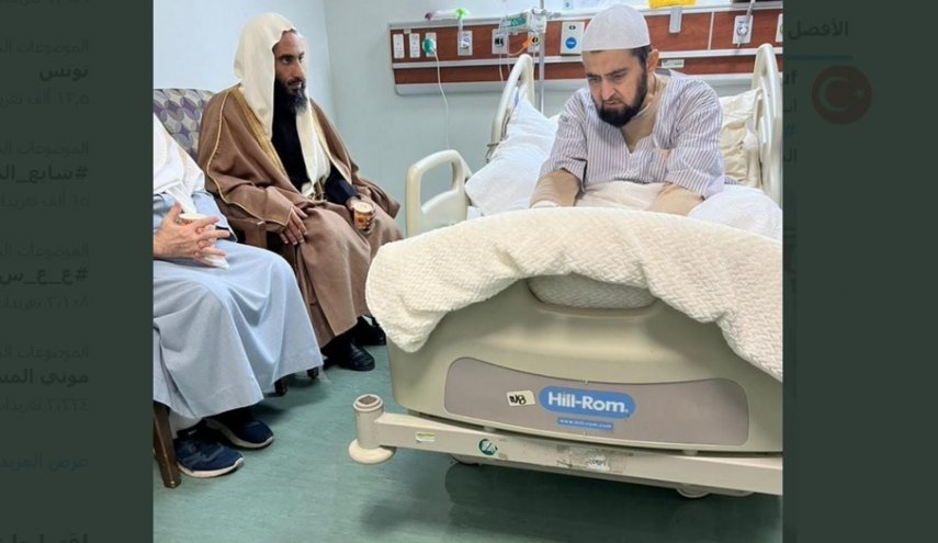 "محمد خليل القارئ في المستشفى"