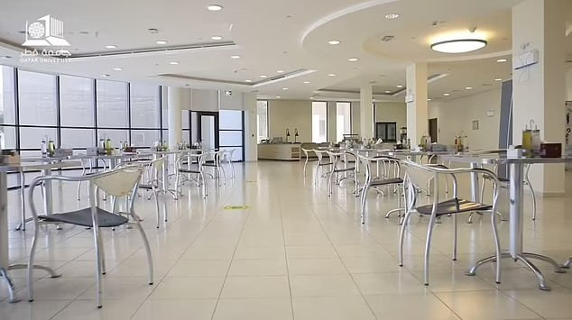 "مقر إقامة المنتخب الأرجنتيني في جامعة قطر "