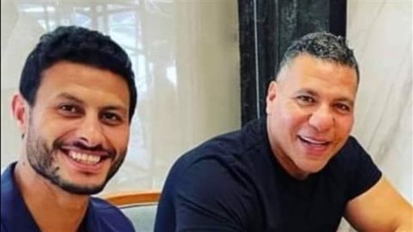 "حازم الحديدي مع محمد الشناوي"
