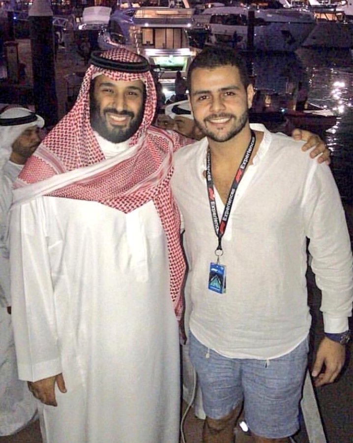 "محمد خاشقجي ومحمد بن سلمان"