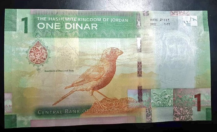 "الدينار الأردني الجديد"