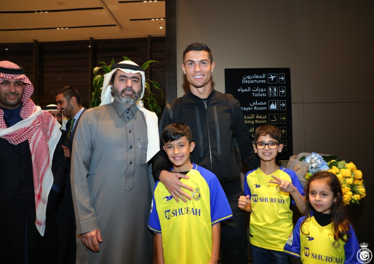 "كريستيانو رونالدو في الرياض"