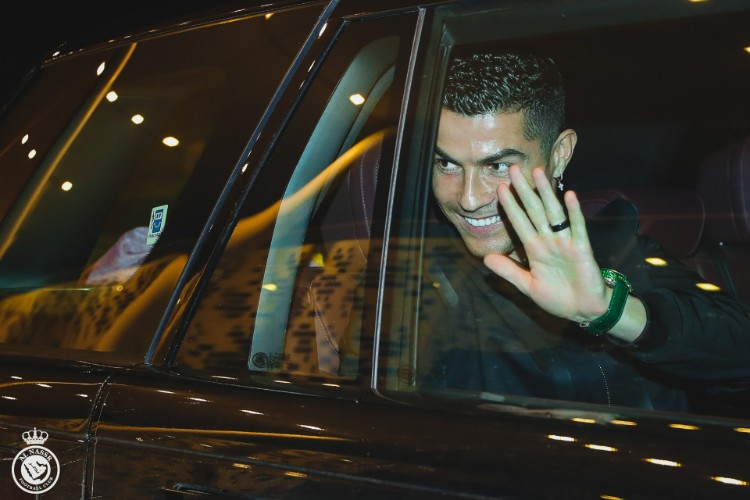 "كريستيانو رونالدو في الرياض"