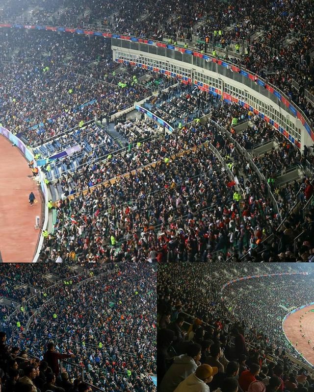 "الجمهور العراقي في استاد البصرة الدولي"