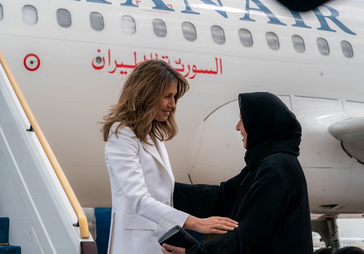 "أسماء الأسد في الإمارات"