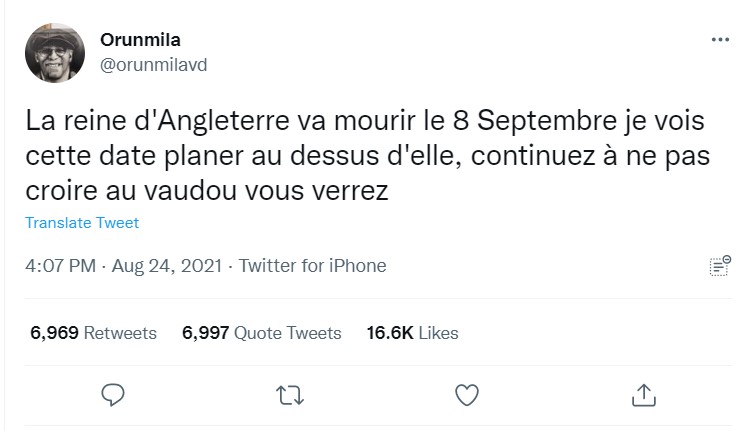 وفاة الملكة إليزابيث