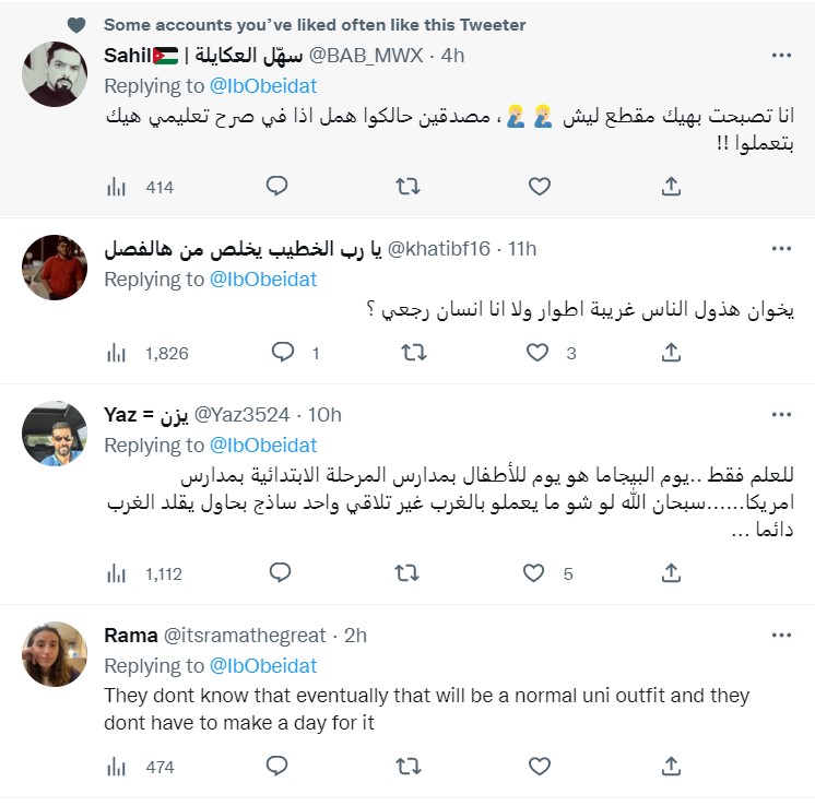 "حفلة البيجاما في جامعة التكنو في الأردن"