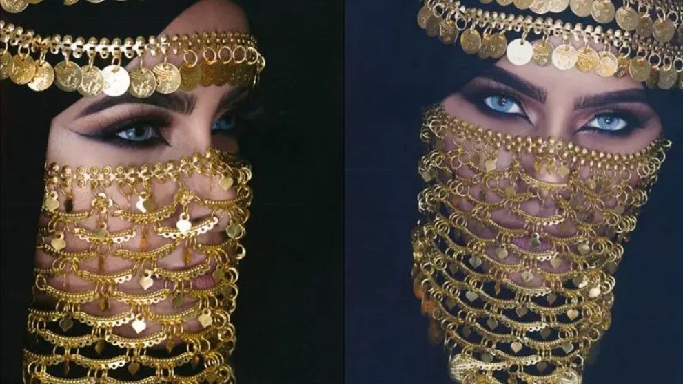"البراقع في يوم التأسيس السعودي"