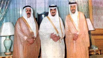 "اسامة شبكشي مع الملك فهد"