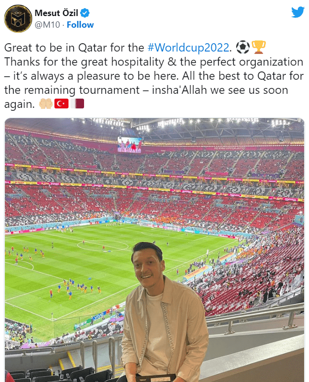 "مسعود أوزيل في قطر "