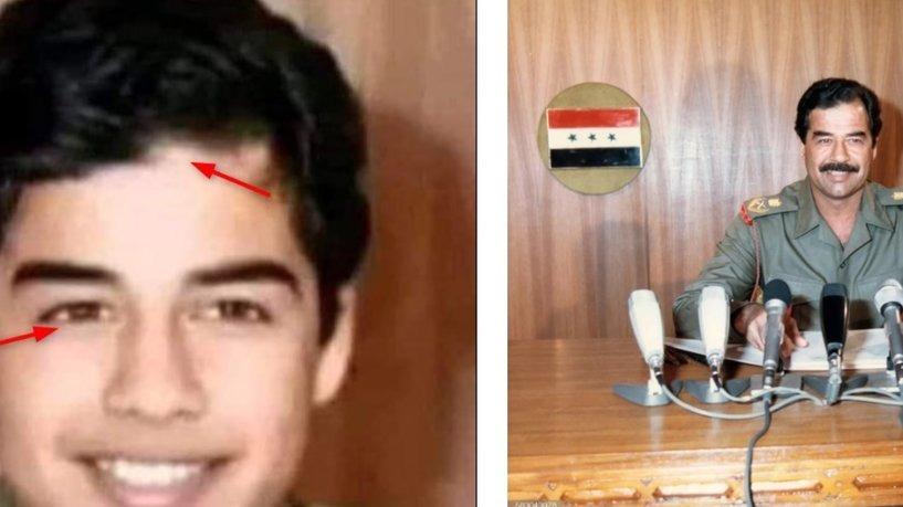 "صدام حسين بعمر المراهقة"
