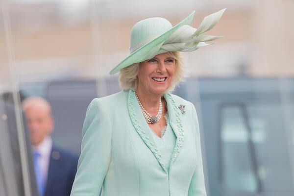 Cardiff, Wales, UK. 7th June 2016. The Duchess of Cornwall after the royal opening of the fifth session of the National Assembly For Wales at the Senedd Building. Shutterstock image.