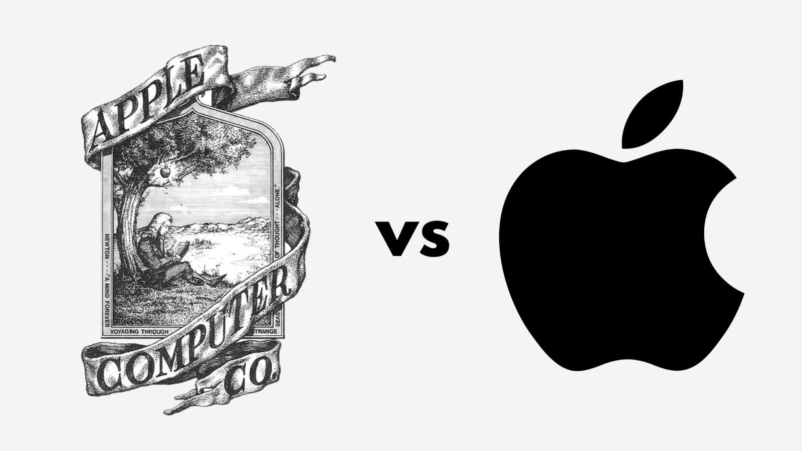 Old vs new logos