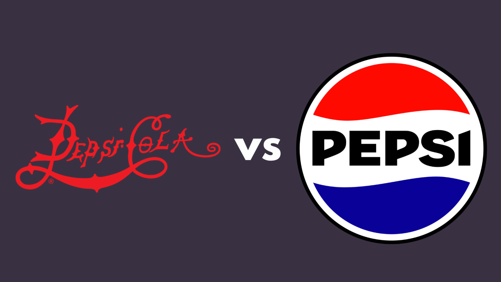 Old vs new logos