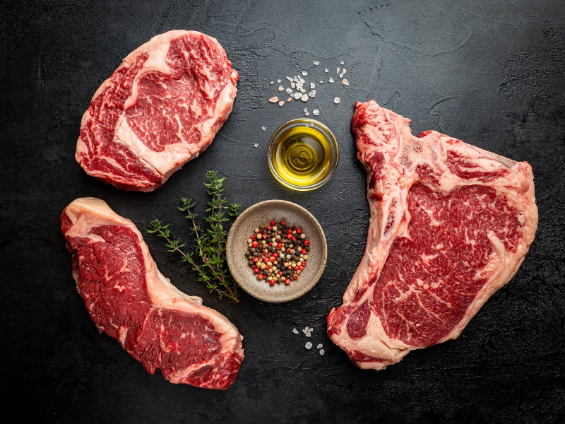 لحم الضلع المشوي بالزعتر و أكليل الجبل لعيد الشكر