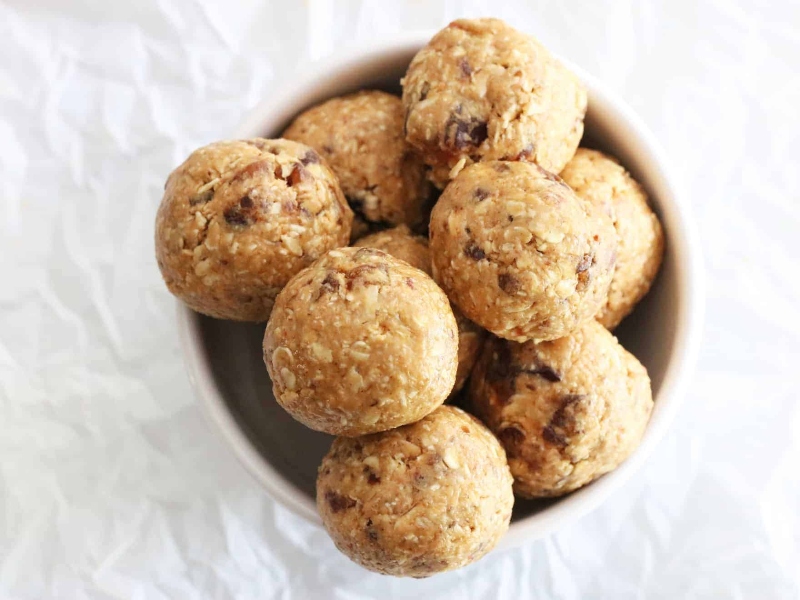 وصفة كرات الشوفان الغنية بالبروتين