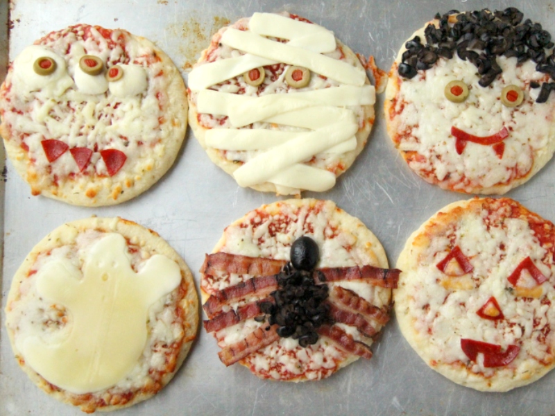 وصفات هالوين: بيتزا المومياء