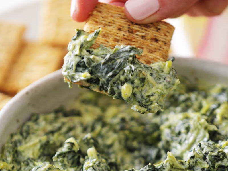 مطبخ رمضان: غموس السبانخ بالجبن