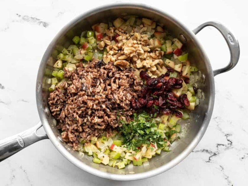 وصفات خريفية: قرع محشو بالأرز البري