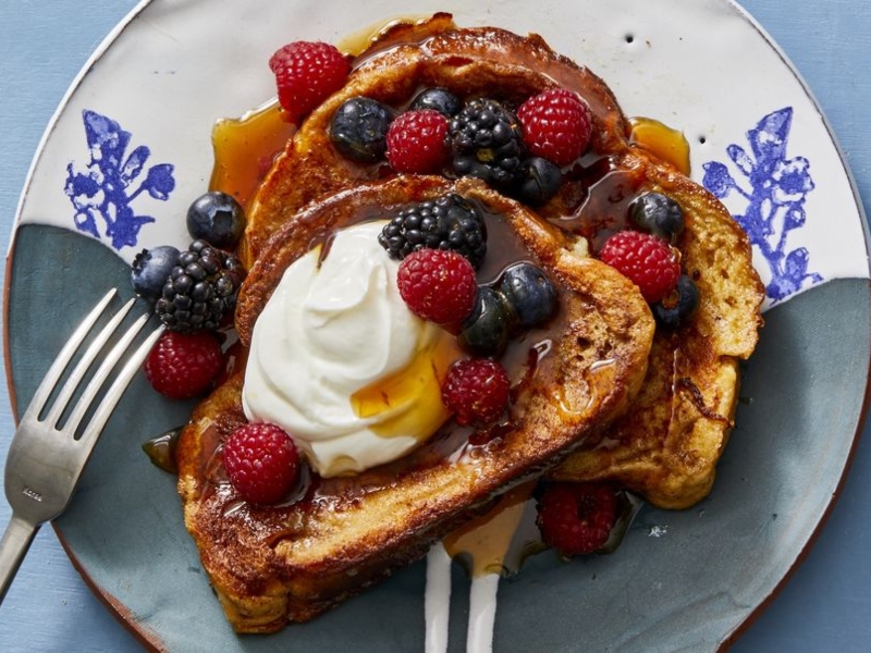 حلوى التوست الفرنسي بطريقة جديدة