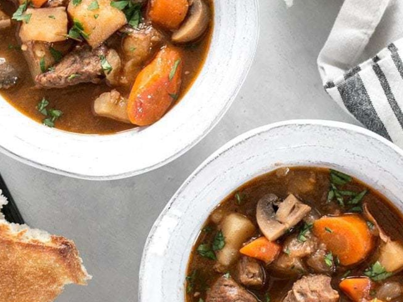 وصفات خريفية: مرق اللحم البقري الفوري