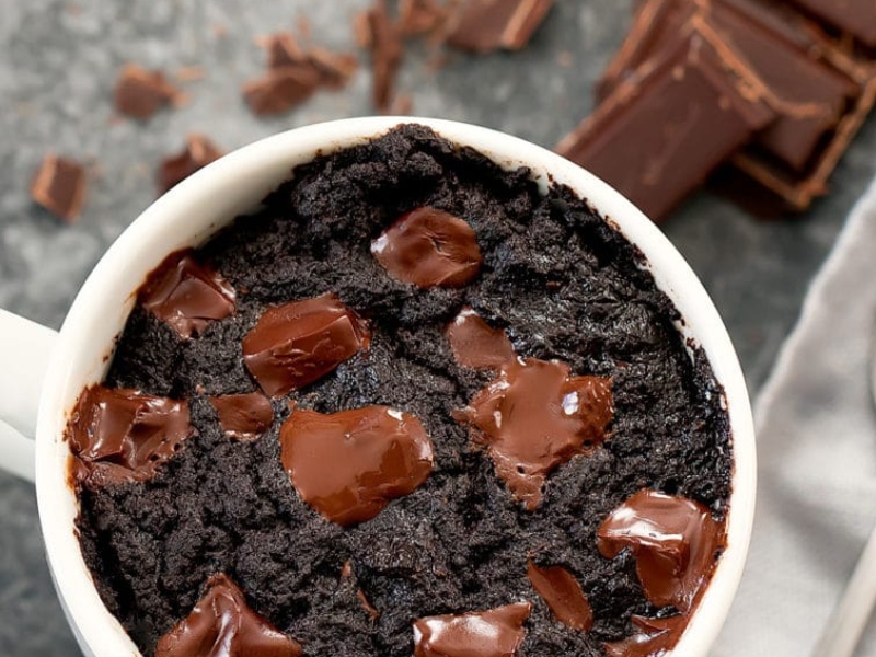 وصفات المايكروويف: سوبر فدجي براوني