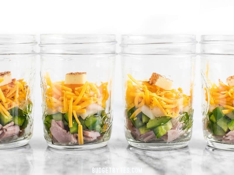 وصفات الميكروويف: بيض بالخضار