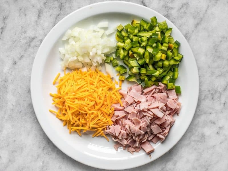 وصفات الميكروويف: بيض بالخضار